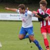 Nicht aufhalten konnten die Affinger um Markus Kurz (rechts) den Tabellenführer Griesbeckerzell im Spitzenspiel der Kreisliga Ost. Am Ende stand eine knappe 0:1-Niederlage für den FCA.