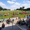 Volles Programm: Der Jugendfußball stand an zwei Wochenenden in Rohrenfels im Mittelpunkt.  	