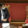 Giuseppe Conte im Senat. 