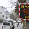 Eine solche Tempoanzeige soll in der Erpftinger Straße in Landsberg angebracht werden.