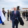 Auf Dienstreise in Osteuropa: Bundespräsident Frank-Walter Steinmeier kommt auf dem Flughafen Kosice zu einem eintägigen Besuch in der Slowakei an.