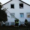 Drei Menschen wurden bei einem Brand in Nördlingen verletzt.