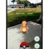 So soll "Pokémon Go" auf dem Smartphone aussehen.