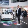 Geschäftsführer Wolfgang Döring begrüßte die Gäste im Porsche Zentrum Augsburg.