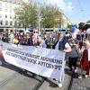 In Augsburg findet am Montagabend eine prorussische Demonstration statt.