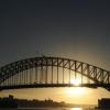 Auf der Sydney Harbour Bridge Australien genießen nicht nur Touristen einen einzigartigen Ausblick.