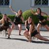 Die Showtanzgruppe des VfL Günzburg präsentierte ihre Tänze bei einer Veranstaltung in Wettenhausen. 