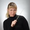 Jasmin Zimmer ist seit Jahresbeginn die Dirigentin des Blasorchesters Kötz.