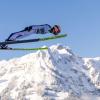 Kam beim Weltcup in Engelberg zweimal auf eine Weite von 135 Metern: Skispringer Pius Paschke.