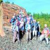 130 Kilometer gelaufen sind die Alpenvereins-Senioren bei ihrer Streckenwanderung. Foto: Roland Härtel