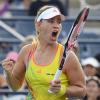 Angelique Kerber steht nach 56 Minuten Spielzeit im Achtelfinale. 