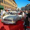 Die Maximilianstraße in Augsburg stand am Sonntag im Zeichen der Fuggerstadt Classic. Dort gab es über hundert Oldtimer zu bestaunen.