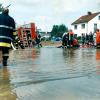 Das Pfingsthochwasser 1999 in Mering und Kissing.