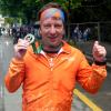 Andreas Greppmeir nach dem Zieleinlauf beim Zürich Marathon. In Wexford will er demnächst seinen 100sten Marathon bestreiten. 	 	