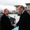 Putin und Erdogan kommen sich näher. Der türkische Präsident will den Handel mit Russland verdreifachen. Moskau verspricht billiges Gas.