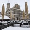 In Augsburg könnte bald der erste Schnee des Winters fallen.