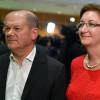 Hat das Nachsehen: das Kandidatenpaar Klara Geywitz und Olaf Scholz.