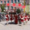 Perfektes Sommerwetter beim großen Frundsberg-Festumzug.