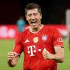 Traf auch im DFB-Pokalfinale doppelt: Bayern-Star Robert Lewandowski.