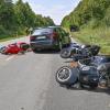 Am Freitag ist es nahe Schongau zu einem schweren Verkehrsunfall gekommen. Ein Rollerfahrer starb und es gibt mehrere Verletzte.