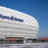 Die Allianz Arena, das Stadion des FC Bayern München.