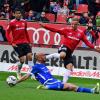 Paulo Otavio (links) und Sonny Kittel besiegten mit dem FC Ingolstadt den SV Darmstadt mit 3:0. 