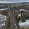 In Westheim kommt die Bahnlinie der Bebauung sehr nah. Das wird auch für ein neues Wohngebiet beim Friedhof gelten. Der Schallschutz ist dort kaum einzuhalten.