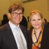 Zur Nominierungsversammlung in Mindelheim brachte CSU-Landratskandidat Rainer Schaal seine Frau Alexandra mit. 	