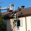 Ein Heckenbrand ist am Mittwoch in Dießen auf ein Reihenhaus übergesprungen.