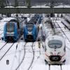 Bei der Deutschen Bahn gibt es auch nach dem Wintereinbruch in Bayern noch Einschränkungen.