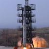 Start der «Unha-2»-Rakete im April 2012. Satellitenfotos zeigen jetzt Fortschritt bei nordkoreanischem Reaktorbau. Steht ein dritter Atomtestbevor?