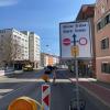 Die Verkehrsführung an der Stadtbad-Kreuzung ist geändert. 