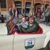 Die Maximilianstraße in Augsburg stand am Sonntag im Zeichen der Fuggerstadt Classic. Dort gab es über hundert Oldtimer zu bestaunen.