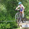 Große Sprünge machte der junge Wiesenbacher Luca Binnig durchaus. Bei den bayerischen Wertungsläufen in Ostbayern verpasste er in der Altersklasse U13 aber klar die Podiumsplätze. 	