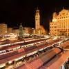 Augsburger Christkindlesmarkt auf dem Rathausplatz, Eröffnungsfeier mit  Engelesspiel