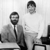 Die beiden Microsoft-Gründer Bill Gates (rechts) und Paul Allen im Jahr 1981. 