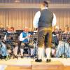 Unter der Leitung von Stefan Schmidt gab die Blaskapelle Markt Leeder ein grandioses Konzert.  