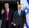 Starke Verbündete für Israels Ministerpräsident Benjamin Netanjahu: US-Präsident Donald Trump und Vizepräsident Mike Pence.