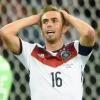 Philipp Lahm spielte gegen Algerien anfangs erneut im Mittelfeld. Das Spiel der deutschen Mannschaft wurde besser, als er auf seine alte Position als Rechtverteidiger rückte.