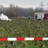 Bei Philippsburg in Baden-Württemberg sind ein Kleinflugzeug und ein Hubschrauber in der Luft zusammengestoßen. Dabei sind vier Menschen ums Leben gekommen. 