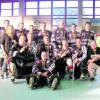 Mit nur wenigen neuen Gesichtern tritt die Königsbrunner Mannschaft in der Deutschen Inlinehockey-Liga DIHL an. Foto: Liebing