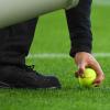 Auch bei der Partie des BVB in Wolfsburg flogen Tennisbälle auf das Spielfeld.