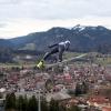 Das war die Aussicht der Springer bei der Vierschanzentournee in Oberstdorf 2022.
