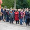 200 Menschen setzten mit einer Mahnwache vor der Hamburger Synagoge ein Zeichen der Solidarität.