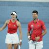 Auch seine Tennispartnerin Olga Danilovic verblüffte Novak Djokovic mit seinen Chinesisch-Kenntnissen. 