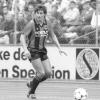 Lang ist es her: Im Mai 1984 spielte Martin Trieb für Eintracht Frankfurt. Damals waren die meisten Bilder noch schwarz-weiß. 	