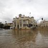 Der Mittelmeerraum ist vom Klimawandel besonders bedroht. Im Bild eine nach Regen überflutete Straße in Torrevieja, Spanien.