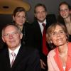Wolfgang Schäuble war ein Familienmensch. Hier mit seiner Frau Ingeborg Schäuble und den Kindern Juliane, Hansjörg, Anna und Christine Strobl.