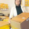 Ursula Schreer leitet die neue Postfiliale in Steppach.  