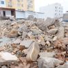 Das Isias-Hotel im südtürkischen Adiyaman stürzte bei dem Erdbeben am 6. Februar 2023 vollständig ein.